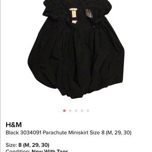 H&M Parachute Skirt